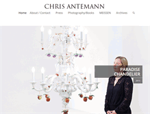 Tablet Screenshot of chrisantemann.com